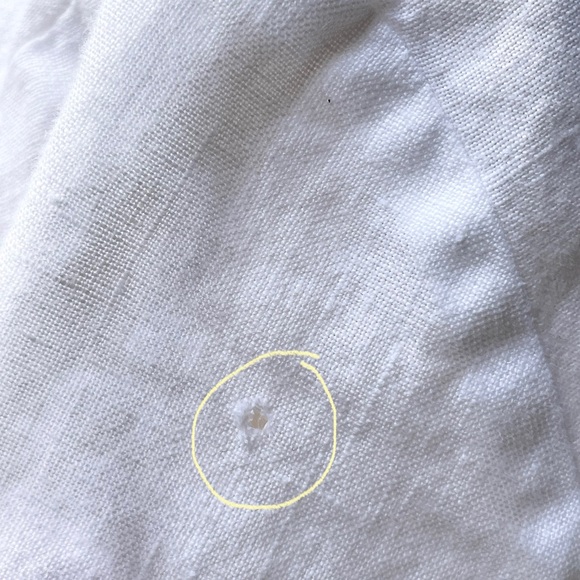 J.Jill Linen Button Down Blouse - Picture 3 of 8